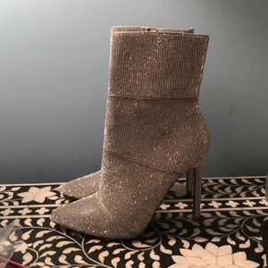 Sparkly booties NWOT